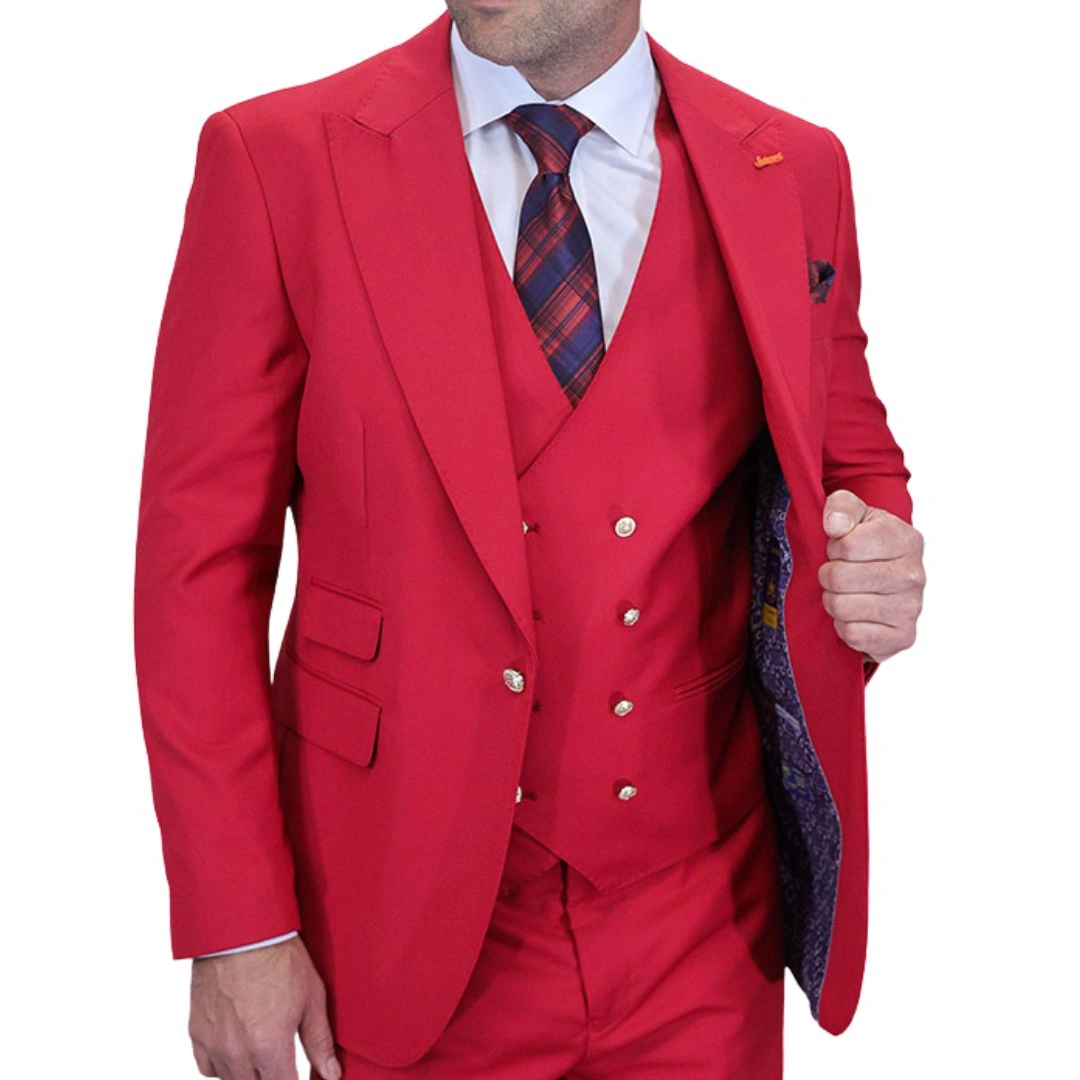 Aether Crest Collection: Statement Beere 3-Teiler – Moderner Schnitt, Luxus pur!